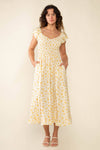 Solis Midi Dress | Ivory