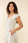 Solis Midi Dress | Ivory