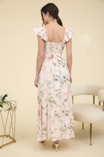 Elizabeth Sweetheart Corset Maxi Dress | Blush