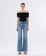 The Hanson Super High Rise Wide Leg Jeans