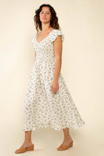 Solis Midi Dress | Ivory