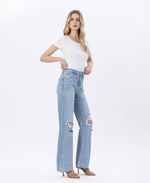 The Bay Super High Rise Flare Jeans