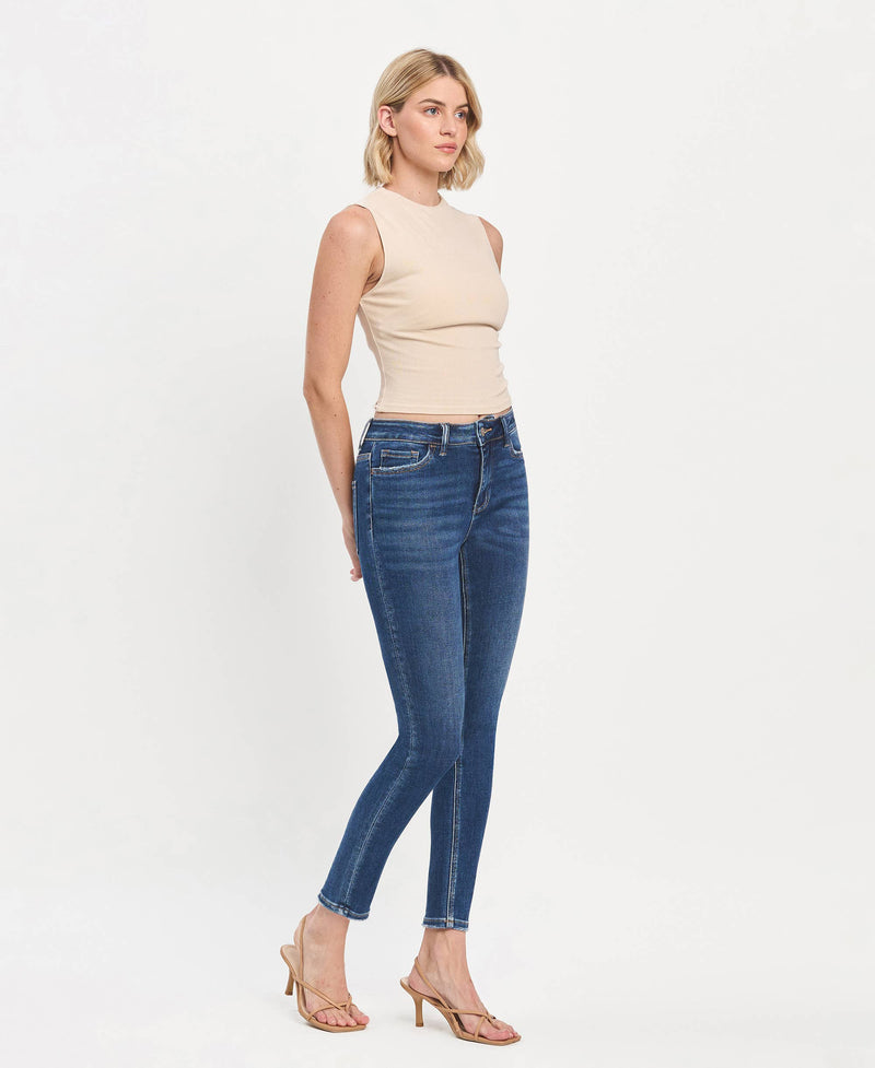 The Alex High Rise Ankle Skinny Jean