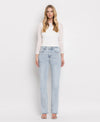 The Tamara Super High Rise Straight Jeans