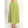 Sleeveless Top And Maxi Skirt Set | Matcha