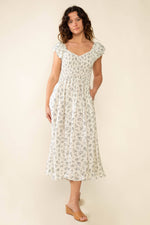 Solis Midi Dress | Ivory