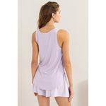 V-Neck Tank Top | Lavender