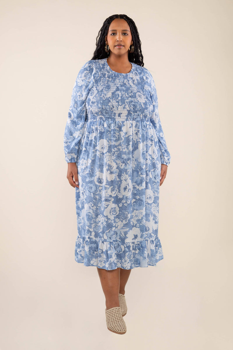 Waverly Dress | Blue
