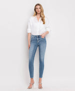 The Lizzie High Rise Crop Skinny Jean