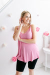 Reversible Cami  | Candy Pink - MNR Beauty Boutique