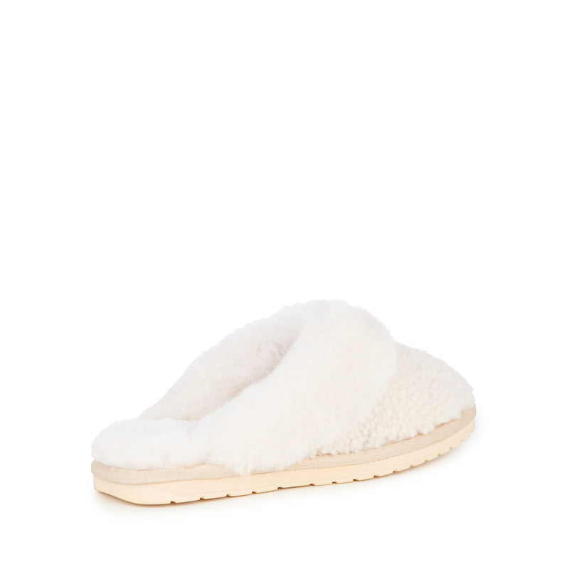 Jolie Teddy Slippers | Natural