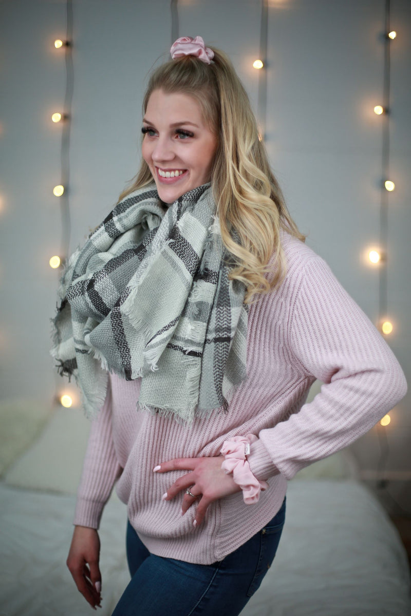 Knit Blanket Scarfs - MNR Beauty Boutique