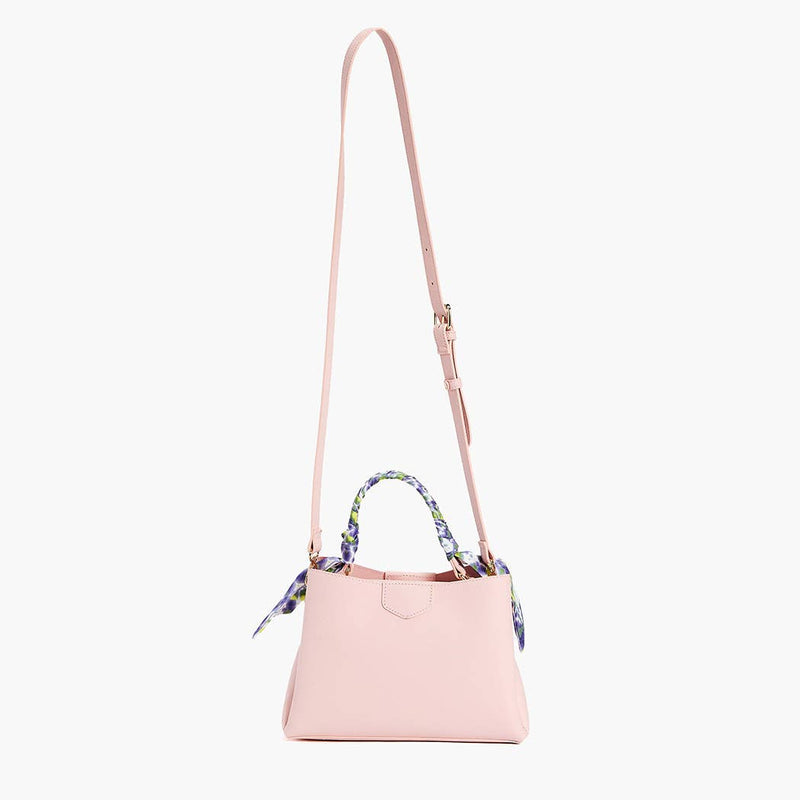 Soleil Top Handle Satchel | Pink
