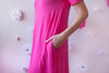 Summer Flow Dress | Fuchsia