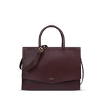 Caitlin Large Tote In Dark Chocolate - MNR Beauty Boutique