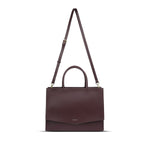 Caitlin Large Tote In Dark Chocolate