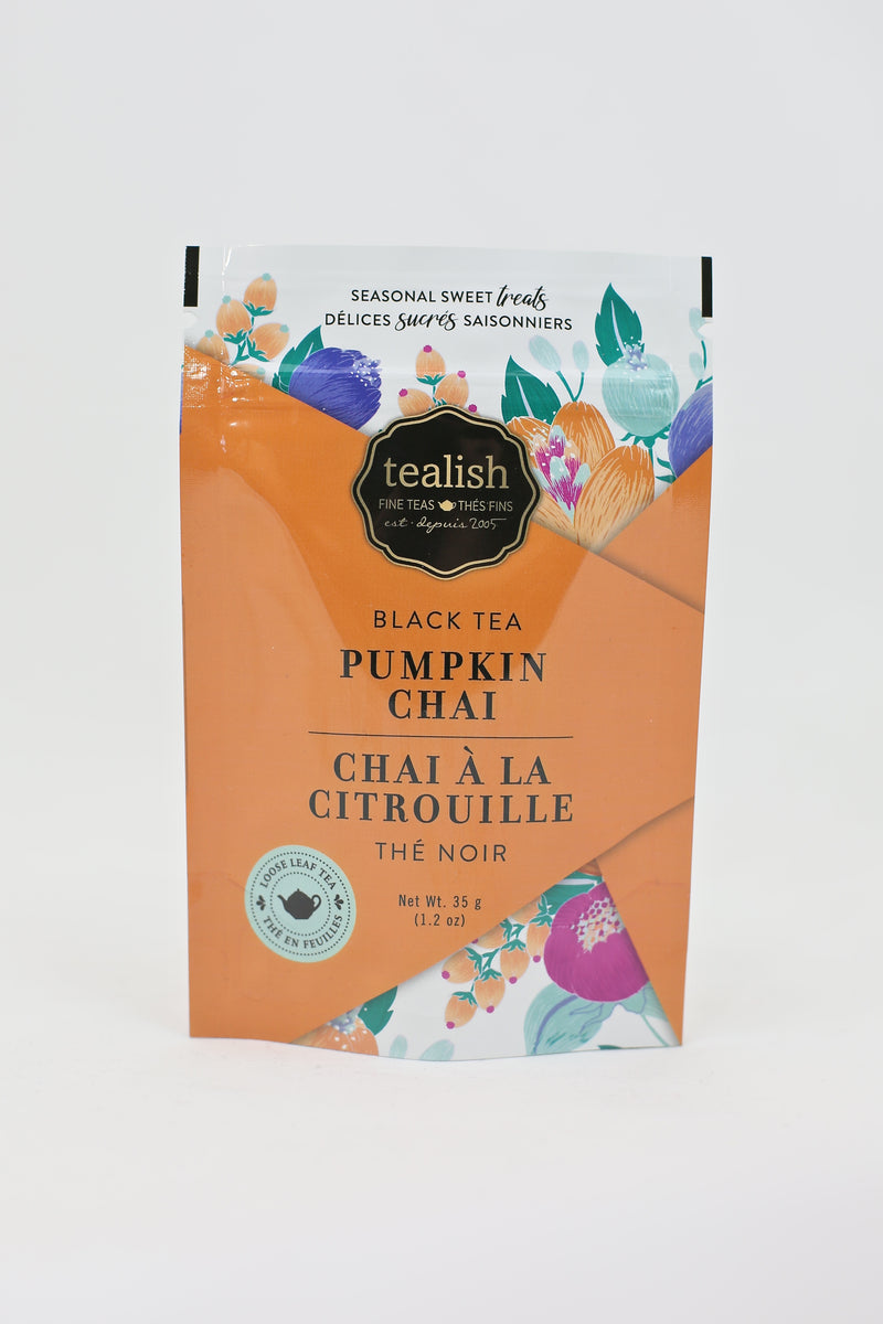 Pumpkin Chai Black Tea Pouch - MNR Beauty Boutique