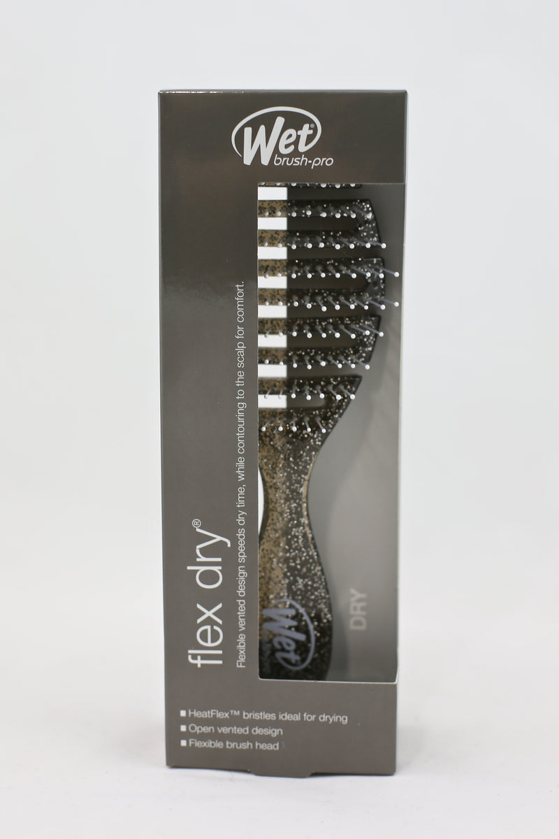 Black Flex Dry Wet Brush - MNR Beauty Boutique