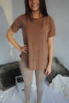 Cozy Tee  | Cappuccino