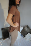 Cozy Tee  | Cappuccino