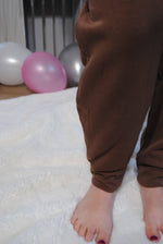 Curvy Cozy Up Sweatpants | Mocha