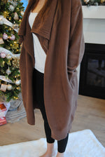 Curvy Relax Mode Cardigan | Americano