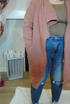 Relax Mode Cardigan | Rosewood