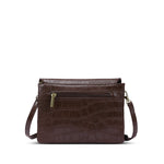 Gianna Crossbody In Brown Croco - MNR Beauty Boutique