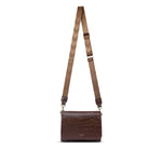 Gianna Crossbody In Brown Croco - MNR Beauty Boutique