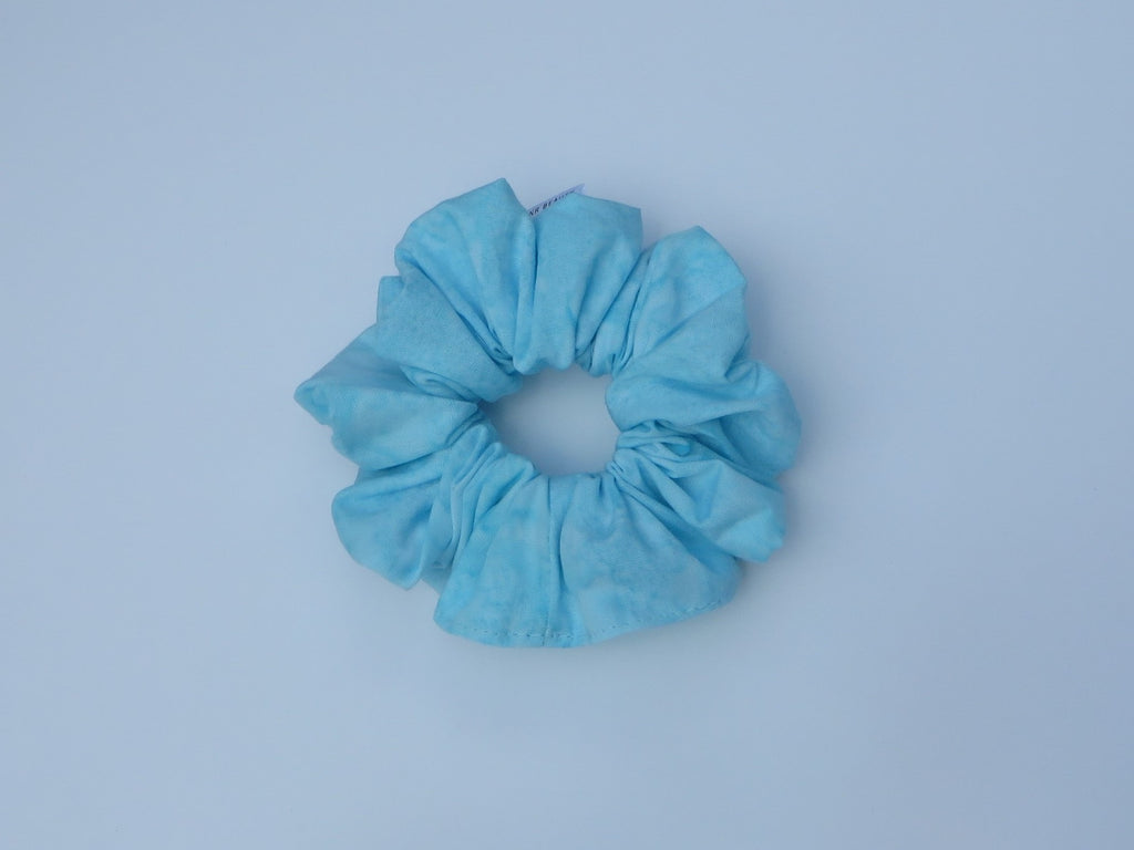 Baby Blue Tie Dye Scrunchie - MNR Beauty Boutique