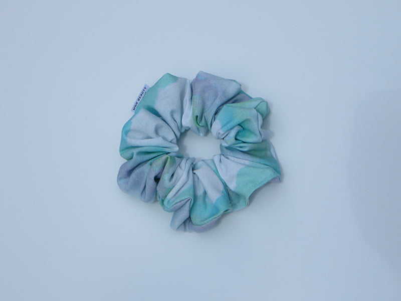 Blizzard Blue Tie Dye Scrunchie - MNR Beauty Boutique