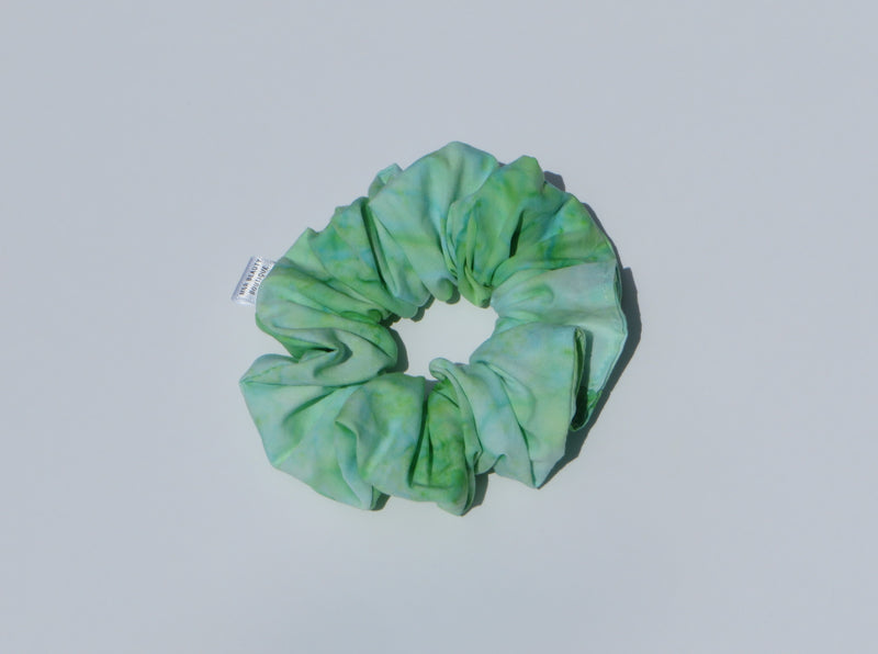 Green Tie Dye Scrunchie - MNR Beauty Boutique