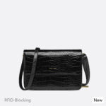 Jane 2 in 1 Crossbody Black Croco