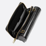 Jane 2 in 1 Crossbody Black Croco