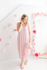 Cami V-neck Maxi Dress | Dusty Pink