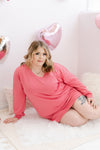 Cozy Up Lounge Sweatshirt | Dessert Rose