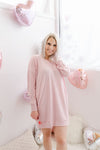 Cozy Up Lounge Sweatshirt | Dusty Pink
