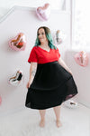 Classic V-Neck Blouse | Ruby