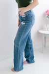 The Shelley High Rise Wide Leg Jean