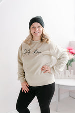 Self Love Sweatshirt | Sand - MNR Beauty Boutique