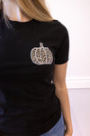 Leopard Pumpkin Fall Graphic T-Shirt - MNR Beauty Boutique