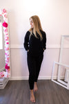 Cozy Up Sweatpant | Black