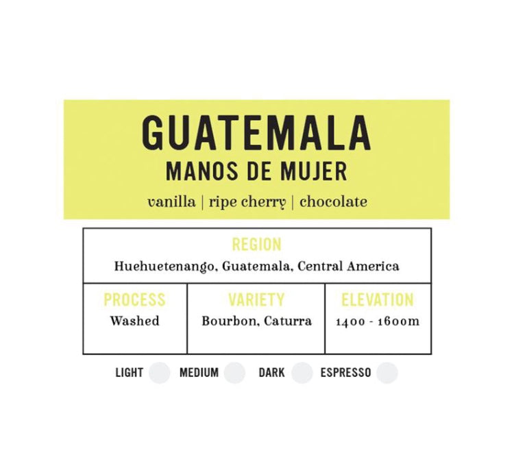 I.XXI Guatemala Manos de Mujer Whole Bean Coffee, 12 oz. - MNR Beauty Boutique
