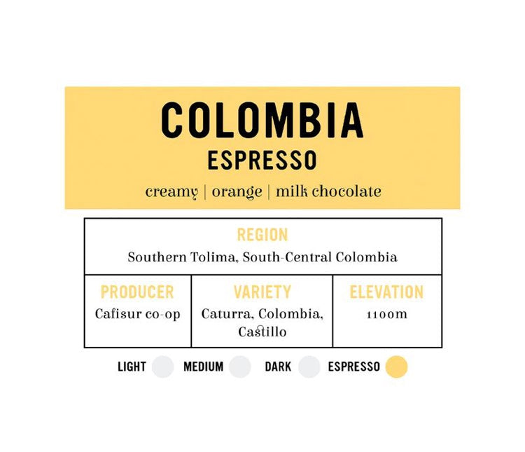 I.XXI Colombia South Tolima Whole Bean Espresso, 12 oz. - MNR Beauty Boutique