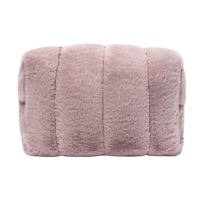 Cosmetic Pouch - Minx Lilac (Faux Fur)