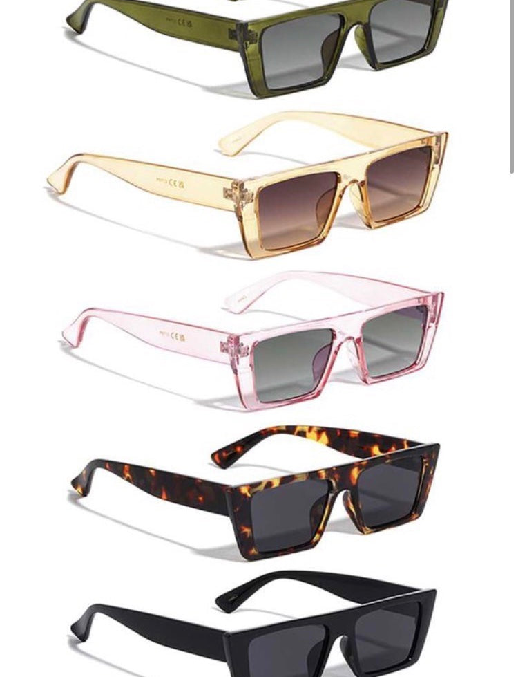 Vintage Looking Retro 90's Shaped Sunglasses - MNR Beauty Boutique