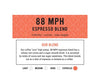 I.XXI 88 MPH Espresso Blend Whole Bean Coffee, 12 oz. - MNR Beauty Boutique