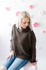 Cuddly Turtleneck | Dark Chocolate