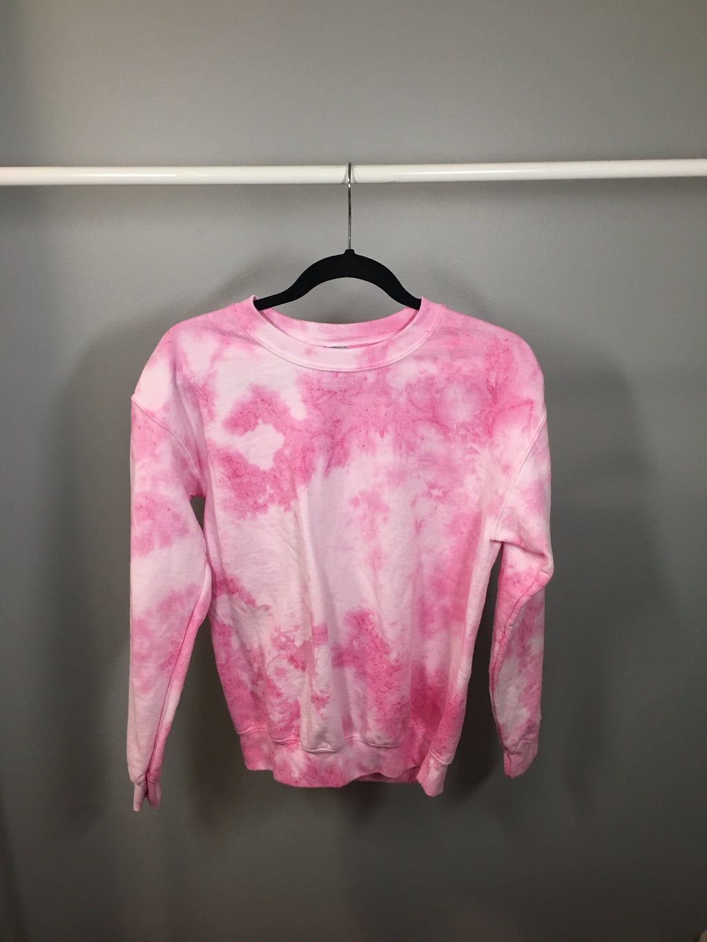 Pink Tie Dye Crewneck - MNR Beauty Boutique